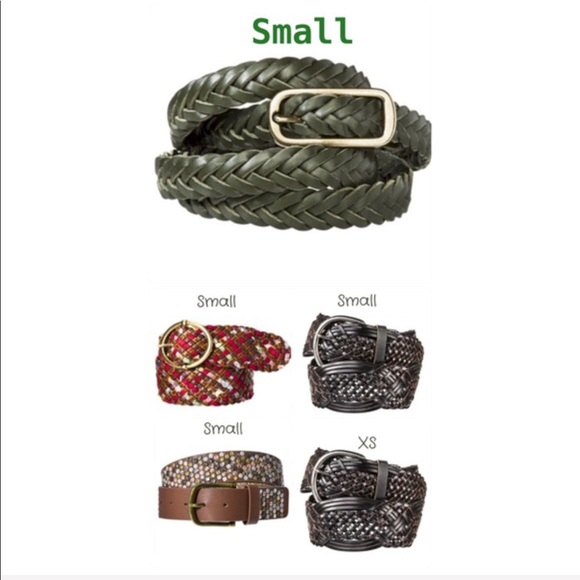 Target Accessories - XS & Small new belts.  Add on to your bundle.